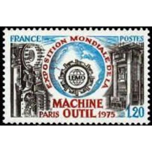 Exposition Mondiale De La Machine-Outil Année 1975 N° 1842 Yvert Et Tellier Luxe