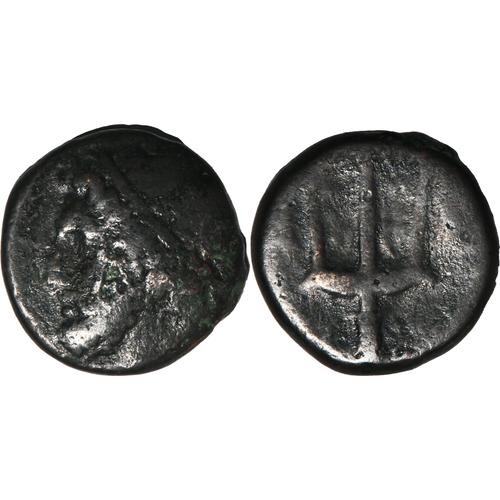 Grece Antique - Litra - Sicile Syracuse - 240-215 Bc - Poseidon - Trident - 8.25 G. - 19-279