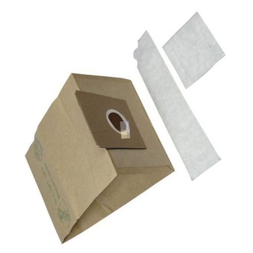 Boite de 5 sacs en papier + 2 filtres d'origine Aspirateur (00461407 SIEMENS BOSCH)