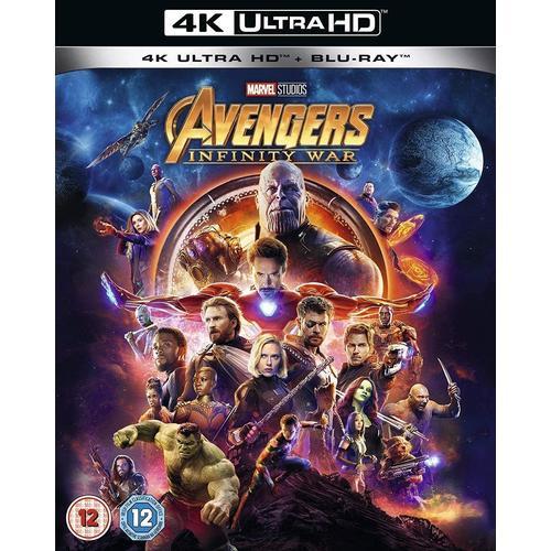 Avengers-Infinity War 4k Ultra-Hd Blu-Ray Import