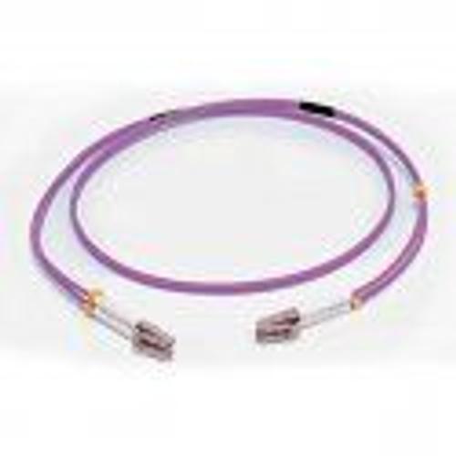 C2g 1 M Cordon De Raccordement Fibre Optique Lc/lc Om4 Lszh - Violet