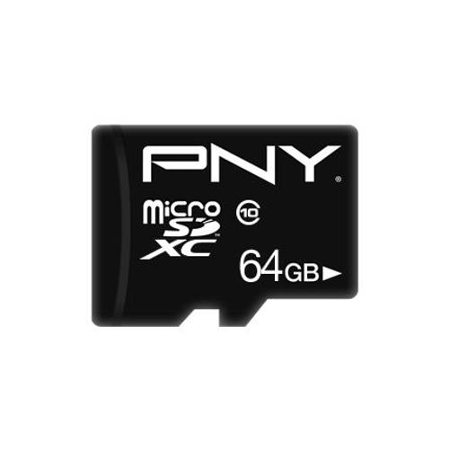 PNY Micro SD Class 10 50 MB/S 64 Go