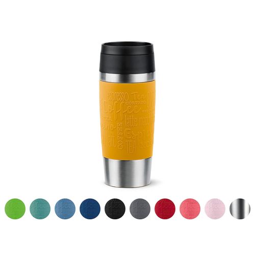 Travel Mug Classic Thermobecher (gelb/edelstahl, 0,36 Liter)