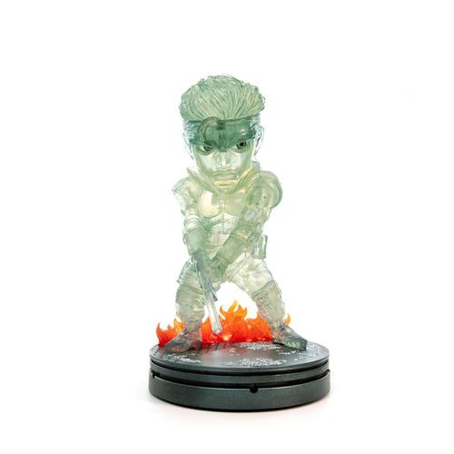Metal Gear Solid Statuette Pvc Sd Solid Snake Stealth Camouflage Ver. 20 Cm