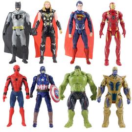 6Pcs / set Avenger Mini Figurines Batman Iron Man Thor Action Jouets  Super-héros Modèle Jouets pour Garçons - Cdiscount Jeux - Jouets