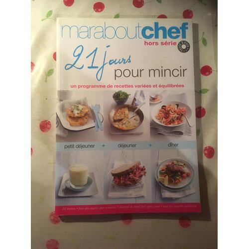 Marabout Chef 0 Hors Serie 21 Jours Pour Mincir