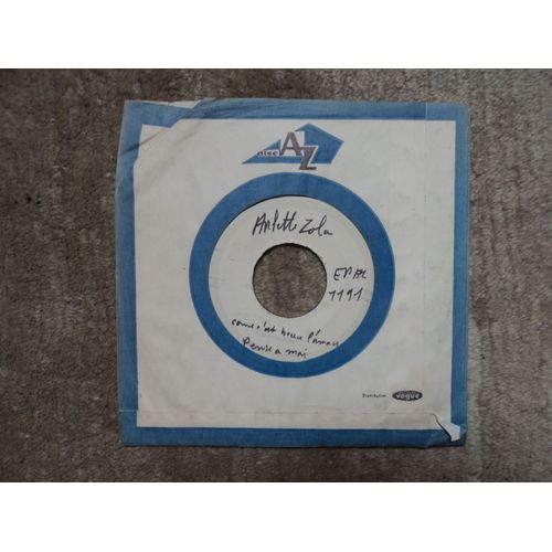 Arlette Zola - Comme C'est Beau L'amour +3(Test Pressing (Sans Pochette !)