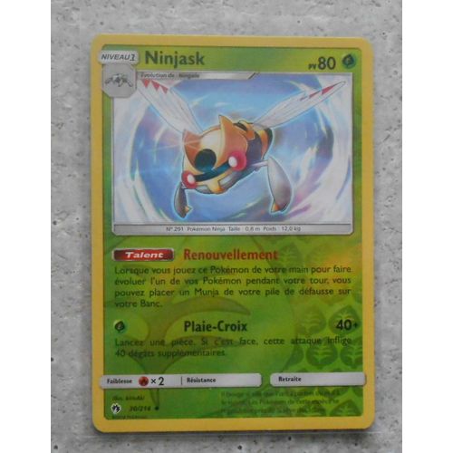 Ninjask Reverse 30/214 - Sl8 - Tonnerre Perdu - Vf