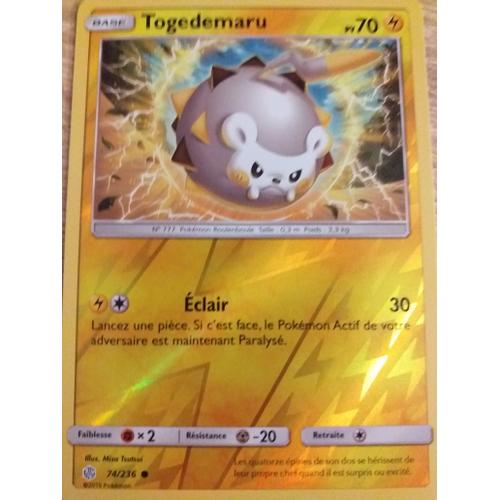 Togedemaru Reverse Soleil Et Lune 12 74 236