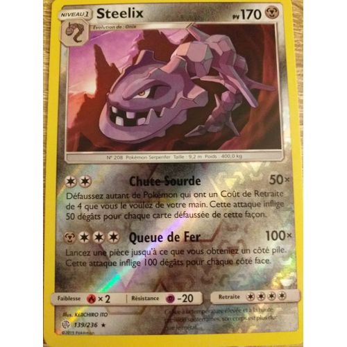 Steelix Reverse Soleil Et Lune 12 139 236