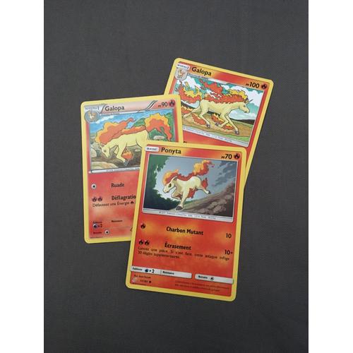 (2126) Ponyta + Galope X2 Pokemon