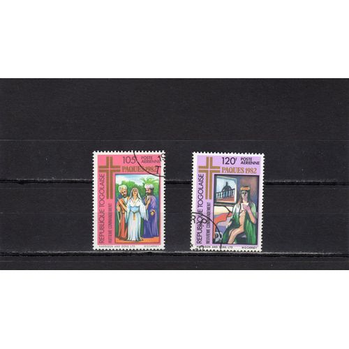 Timbres De Poste Aérienne Du Togo (Pâques)