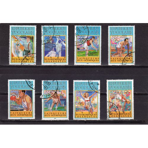 Timbres De Poste Aérienne Du Togo (Vainqueurs Olympiques)