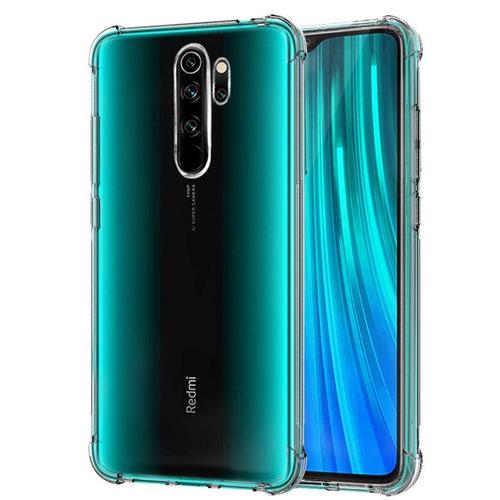 Coque Xiaomi Redmi Note 8 Pro Souple Transparente Flexible Bumper En Gel Tpu Silicone Invisible Antichoc Avec Bords Renforcés - Accessoires Pochette Case