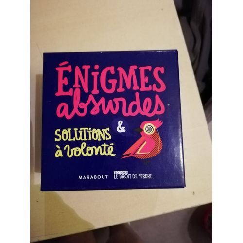Boîte À Énigmes Absurdes & Solutions Infinies