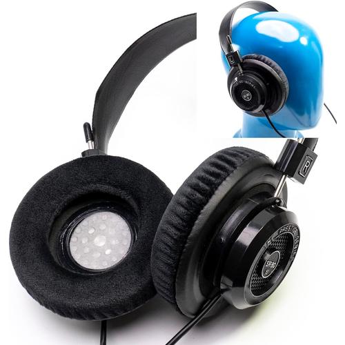 Coussinets de rechange en velours de 100 mm compatibles avec les casques Grado SR80 SR80x SR80E SR60 SR60i GS1000 GW100 SR325 SR225 RS1 et plus d'expérience d'écoute améliorée