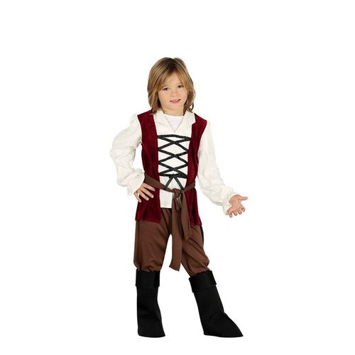 Déguisement Tavernier Médiéval Garçon 10 À 12 Ans (142-148 Cm)