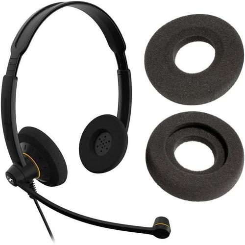 Lot de 3 paires de coussinets compatibles avec les casques professionnels EPOS/Sennheiser Impact 100, SC 30 60 USB