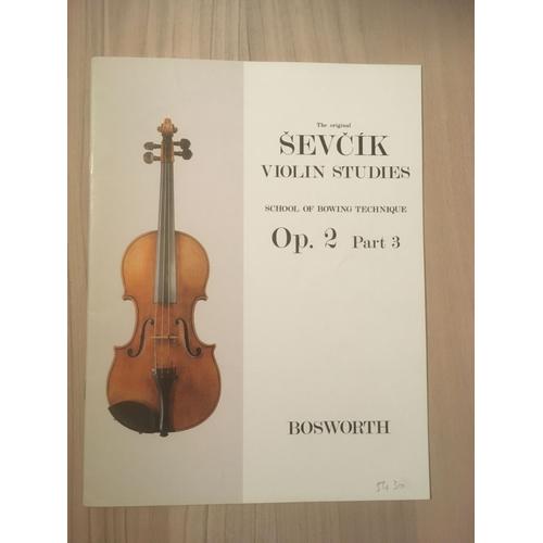 Sevcik Violin Studies Op 2 Part 3