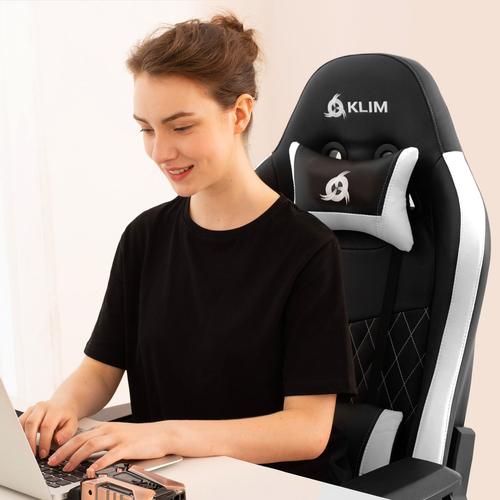 KLIM Esports - Chaise Gaming + Simili Cuir et Matériaux Premium