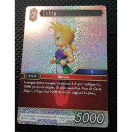Final Fantasy Sabin Foil 8-019 C