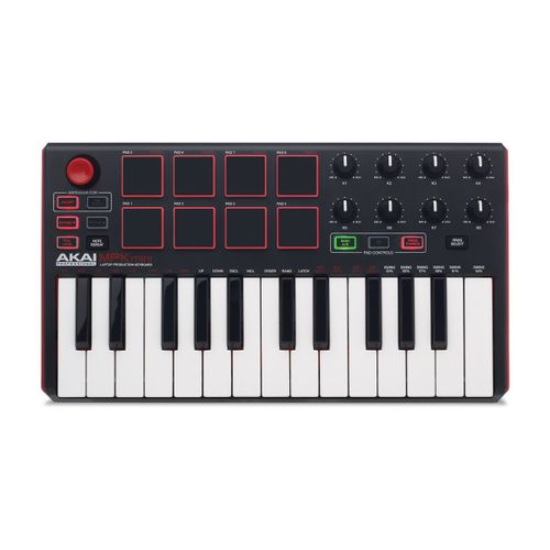 Akai Mpk Mini Mk2 Clavier Maître Midi 25 Mini Touches