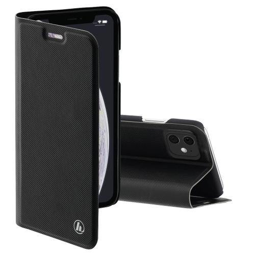 Hama Slim Pro Coque De Protection Pour Téléphones Portables Folio Noir; Hama Slim Pro, Folio, Apple, Apple Iphone Xir, Noir