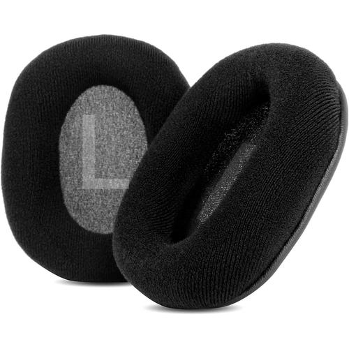 Coussinets de rechange E7 compatibles avec casque Bluetooth sans fil Mixcder E7 (coussinets en velours noir)