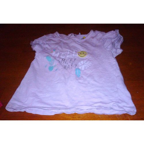 Tshirt Rose Pale 23 Mois Smileyworld