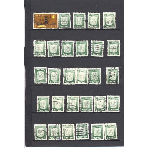 Israël Lot De 29 Timbres