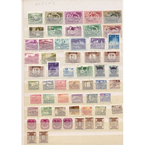 Hongrie Socialiste Timbres