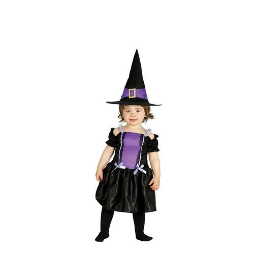 Déguisement Sorcière Violette Pour Bébés (Taille 6-12m)