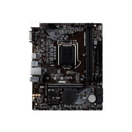 MSI B365M PRO-VH - Carte-mère - micro ATX - LGA1151 Socket - B365 Chipset - USB 3.1 Gen 1 - Gigabit LAN - carte graphique embarquée (unité centrale requise) - audio HD (8 canaux)