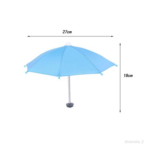 Parapluie pour appareil photo DSLR 27cm, protection polyvalente contre la pluie, housse de pluie contre les chutes d'oiseaux Bleu clair