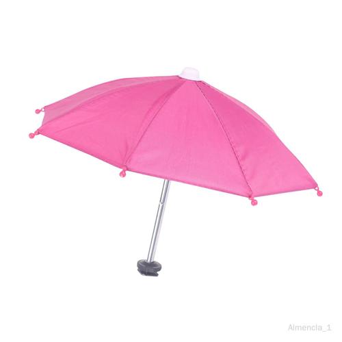 Parapluie pour appareil photo DSLR 27cm, protection polyvalente contre la pluie, housse de pluie contre les chutes d'oiseaux Rose rouge