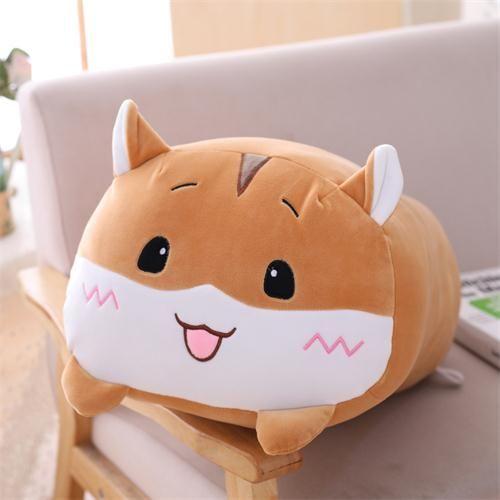 cm Brown Hamster Mignon Gros Chat Cochon Elephant Hamster Panda En Peluche Jouet En Peluche Animal Doux Dessin Anime Oreiller Belle Noel Enfants Jouet Rakuten