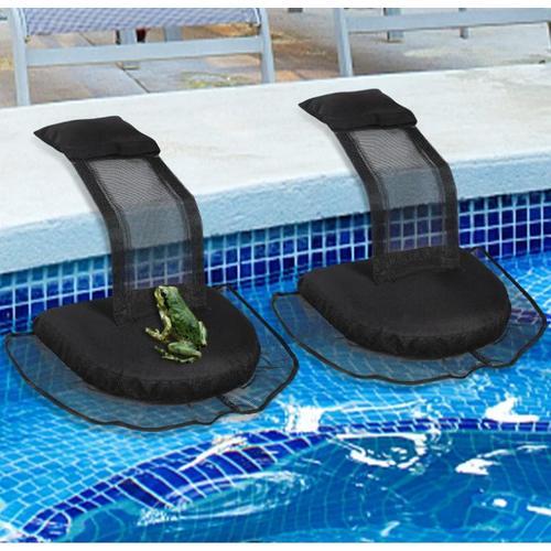 Lot de 2 rampes de sauvetage flottantes pour animaux de piscine, outil de sauvetage pour animaux en plein air