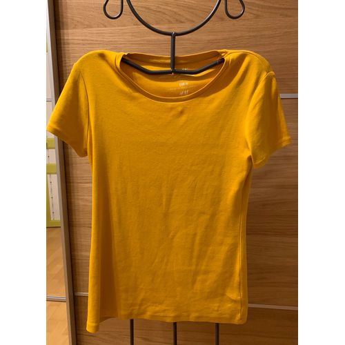 T-Shirt H&m Logg Jaune