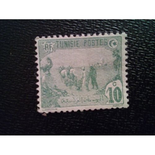 Timbre Tunisie Yt 71 Agriculteur 1921 ( 21112 )
