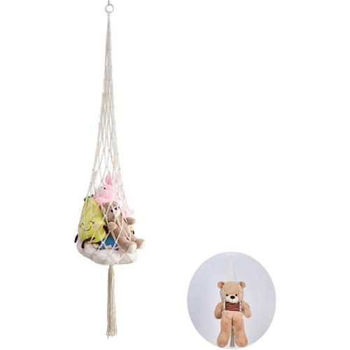 Jouet Hamac Pour Animaux En Peluche,Suspendu Support De Rangement Pour Jouets,Filet De Rangement Hamac Pour Animaux En Peluche,Pour Chambres D'enfants,Salons,Chambres,Salles De Jeux