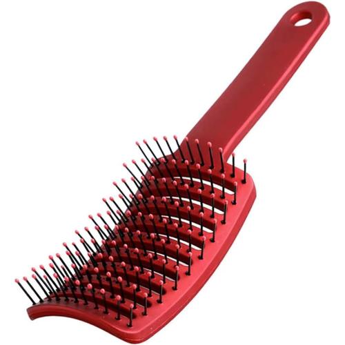 Brosse À Cheveux Bio, Brosse À Cheveux Sans Zipen | Brosse Démêlant Les Boucles Et Les Cheveux Longs | Brosse De Démêlage Professionnelle Unique Avec Plume En Spirale 