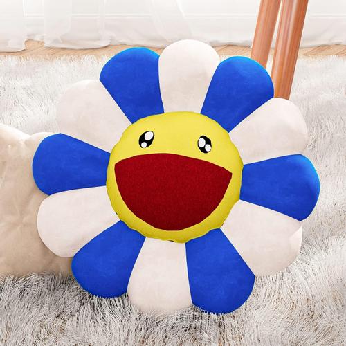 Coussin De Sol, 55 Cm, Oreillers De Sol,En Forme De Fleur Colorée,Coussin De Chaise, Cadeau Adapté Pour La Décoration De La Maison Coton