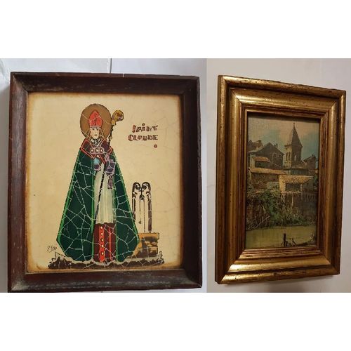 Deux Petits Tableaux Rare