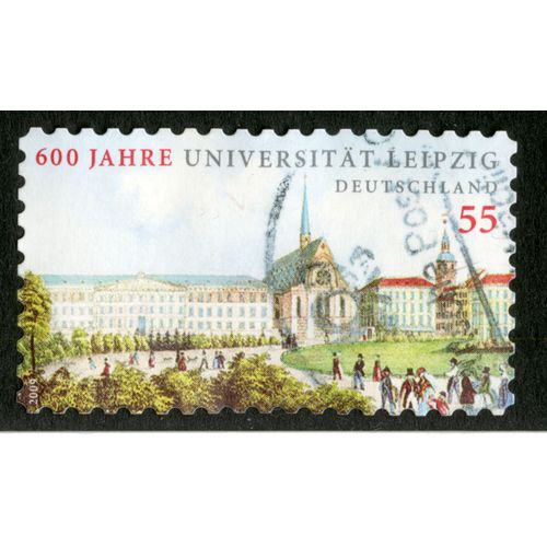 Timbre Oblitéré Deutschland, 600 Jahre Universitat Leipzig, 2009, 55