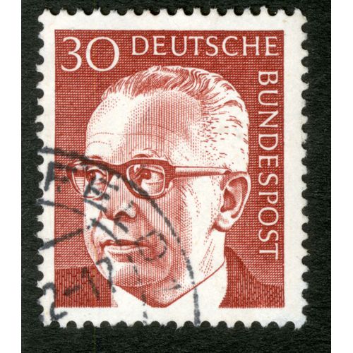 Timbre Oblitéré Deutsche Bundespost 30