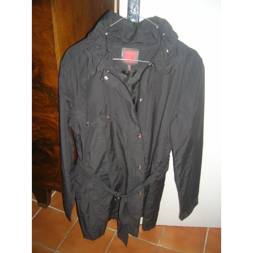 Parka Coupe Vent À Capuche 38/40 La Mode Est À Vous 50% Coton,50% Nylon.