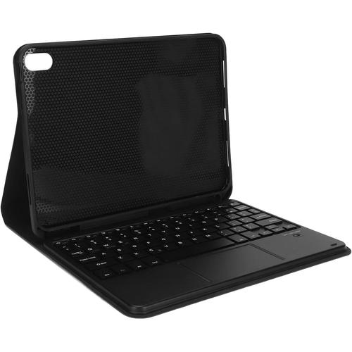 Clavier Bluetooth pour Tablette, Clavier Magnétique sans Fil avec Porte-Crayon, étui à Clavier Détachable, pour OSX 10,9 Pouces Génération 10 (Noir)