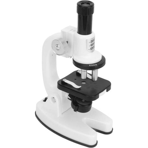 Microscope Portatif Portable, Kit de Microscope 200X-1200X pour Enfants Débutants, Caméra de Microscopes Multifonctions, pour Enfants étudiants Adultes éducation en Laboratoire