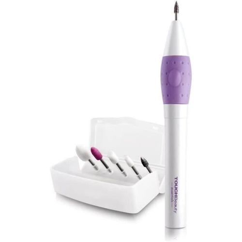 Gy13086-Touchbeauty Tb-0610p 5-En-1 Set Manucure-Pédicure Électrique Femmes Limage Et Polissage Des Ongles(Violet). 