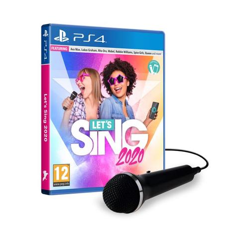 Let's Sing 2020 : Hits Français Et Internationaux + 1 Microphone Ps4